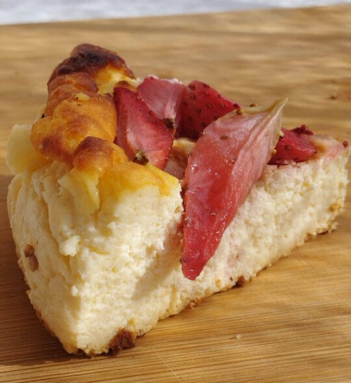 tarta de queso al horno casera